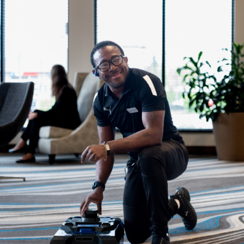 Hotel Floor Cleaning Robotics